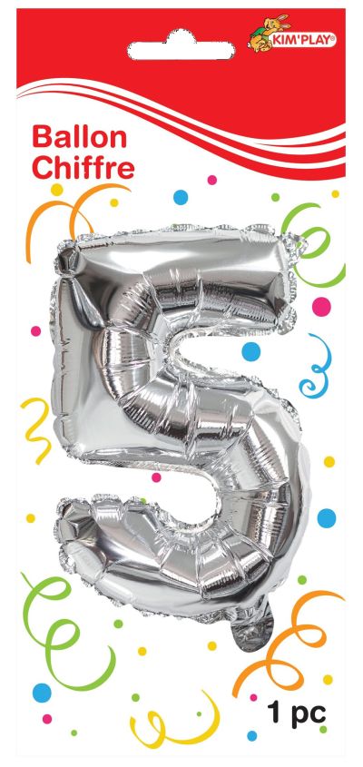 GLOBUS METÀL·LIC DE 36 CM AMB EL NÚMERO 5?v=69b0d0d73310a