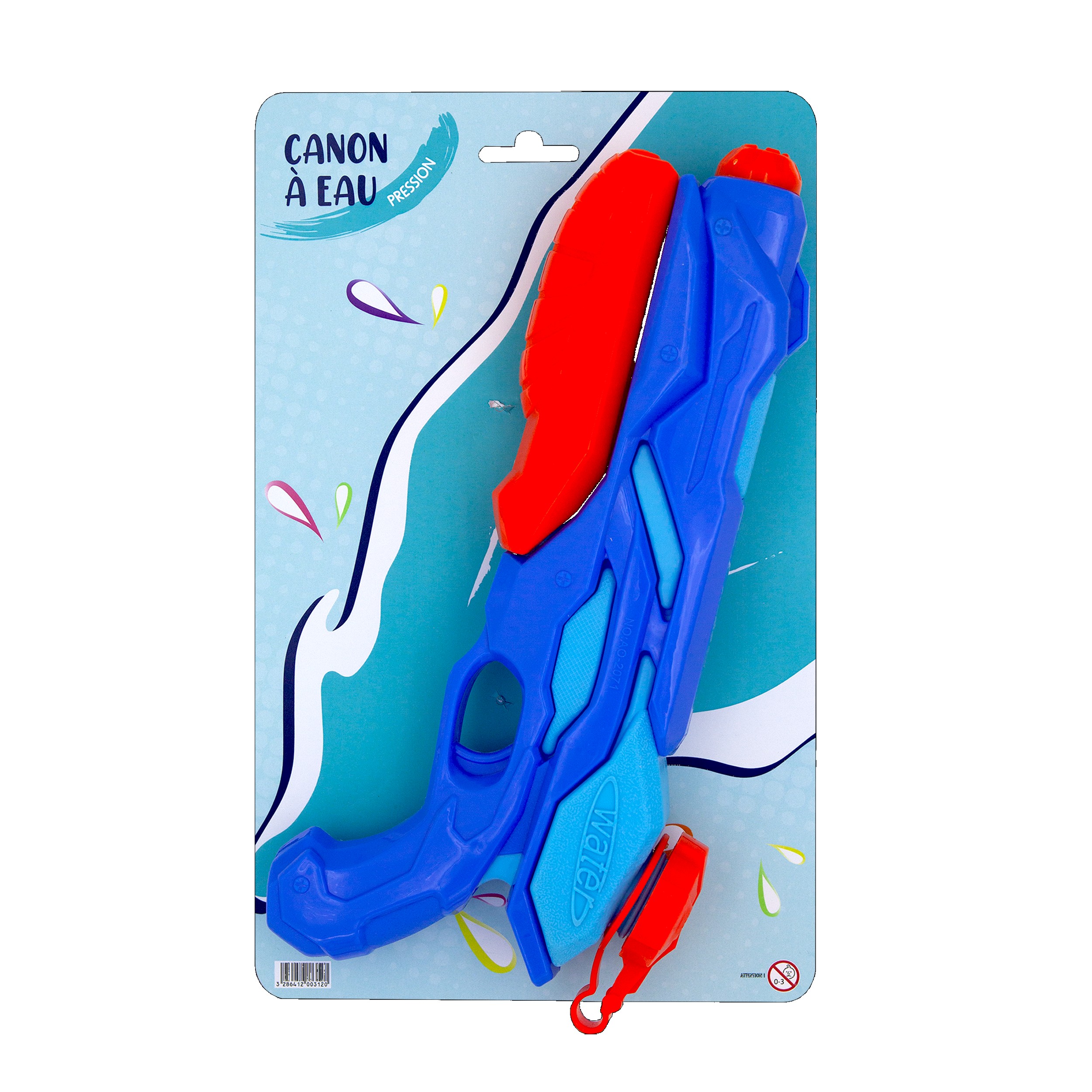 CAÑÓN DE AGUA A PRESIÓN WARRIOR 30CM?v=697c0b07c8ff1