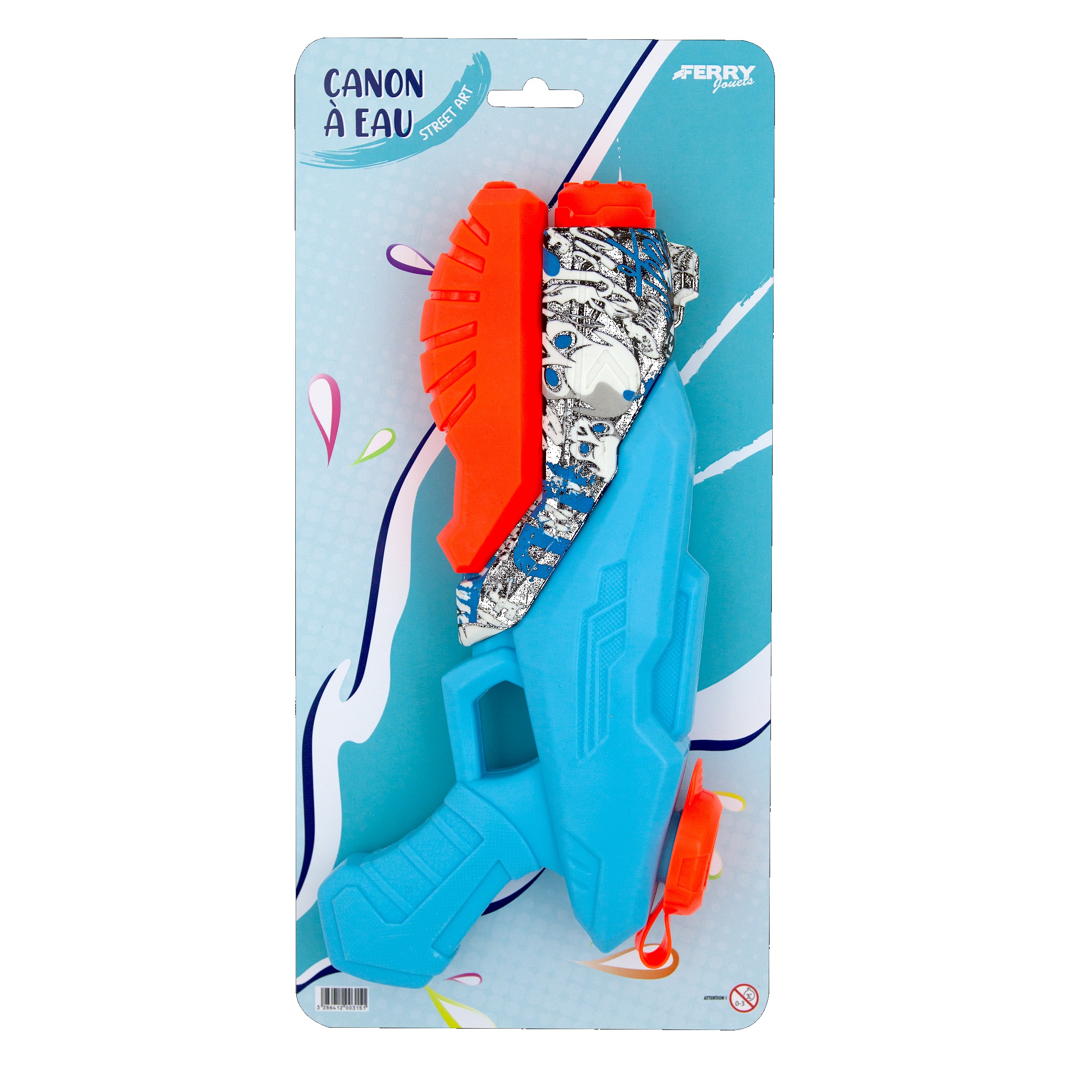 CAÑÓN DE AGUA A PRESIÓN DE 29 CM DE ARTE CALLEJERO?v=697c0b07d225f