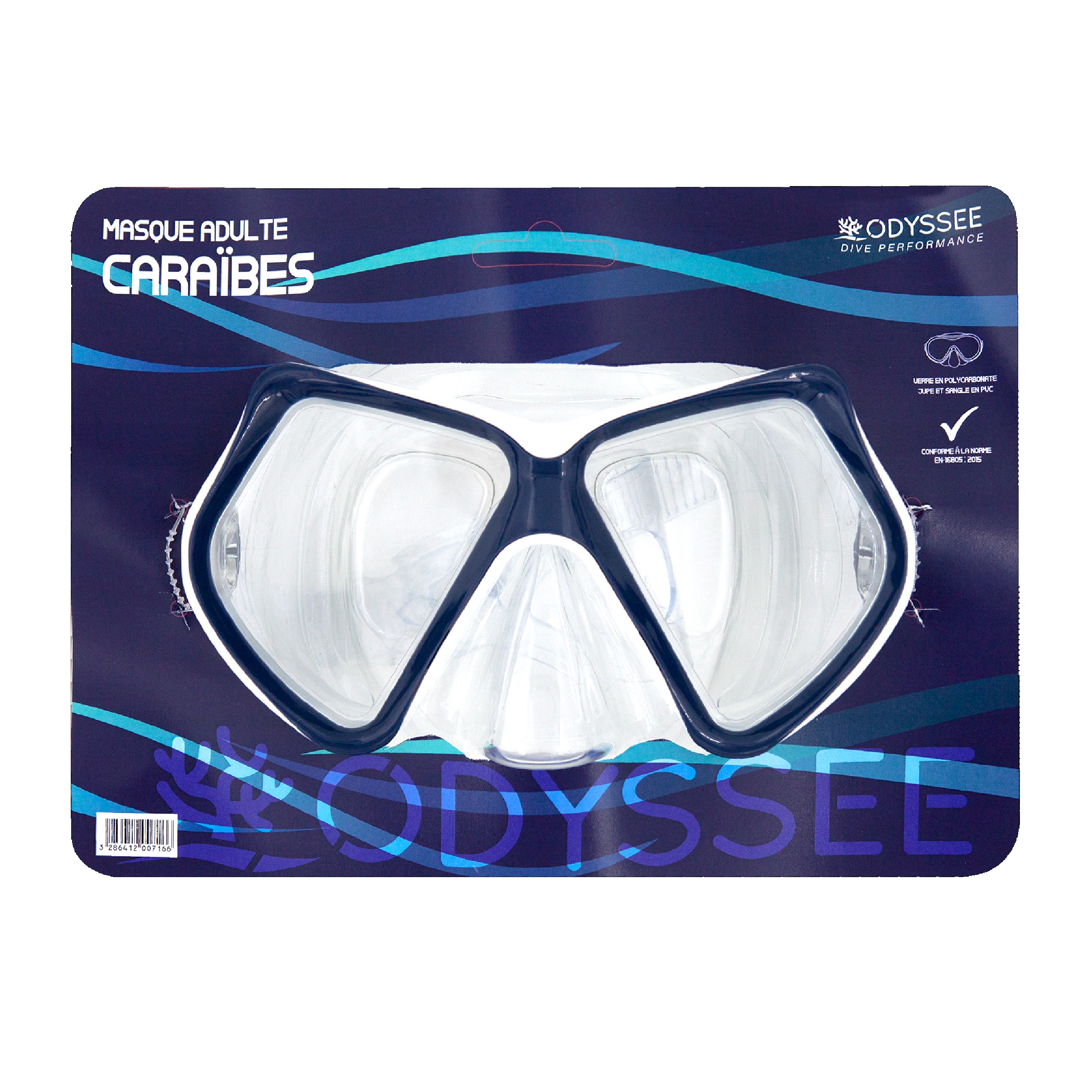 MASCARILLA PARA ADULTO CARIBBEAN ODYSSEY BICOLOR?v=697c0b0a0a06b