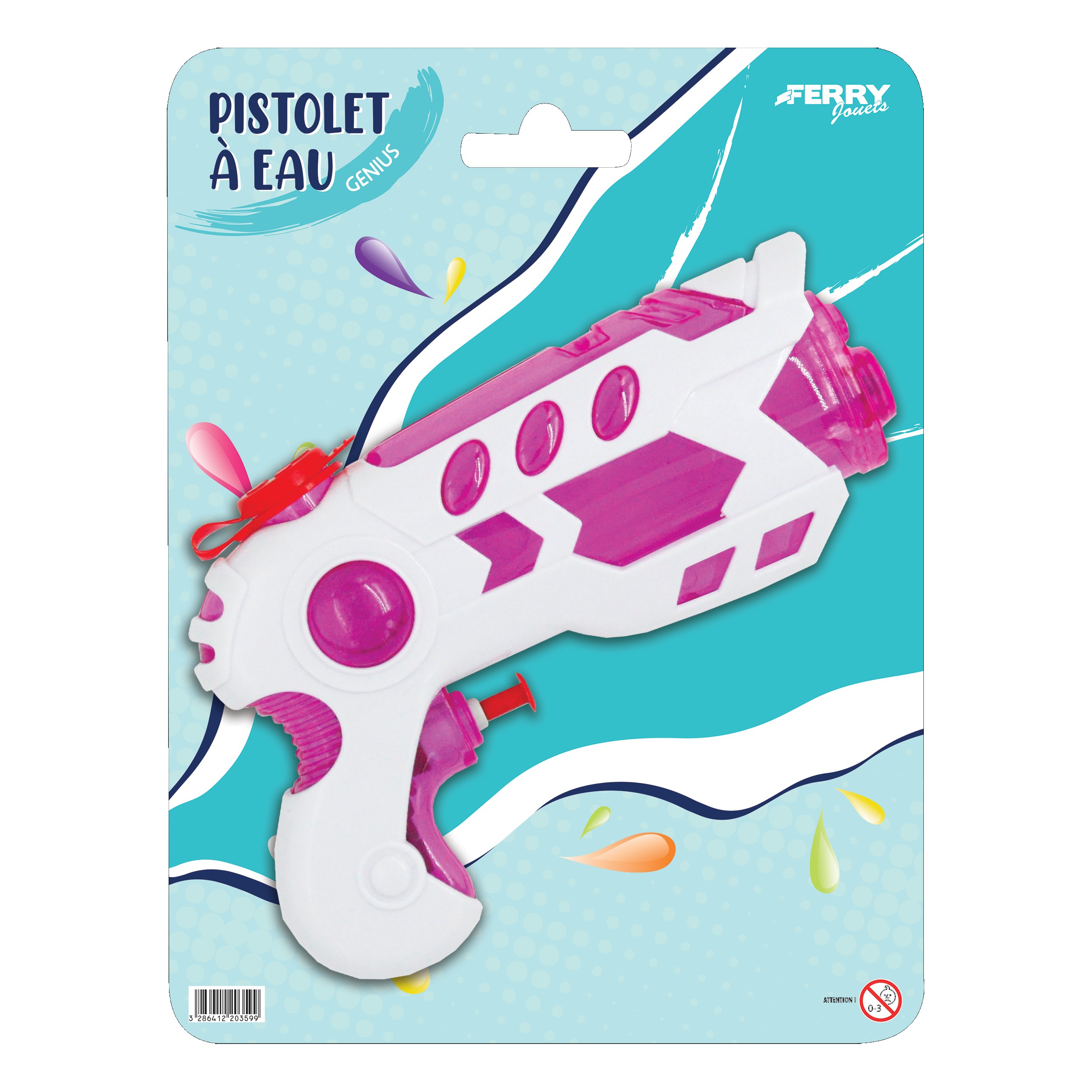 PISTOLA DE AGUA GENIUS DE 20 CM?v=697c0b075e88d