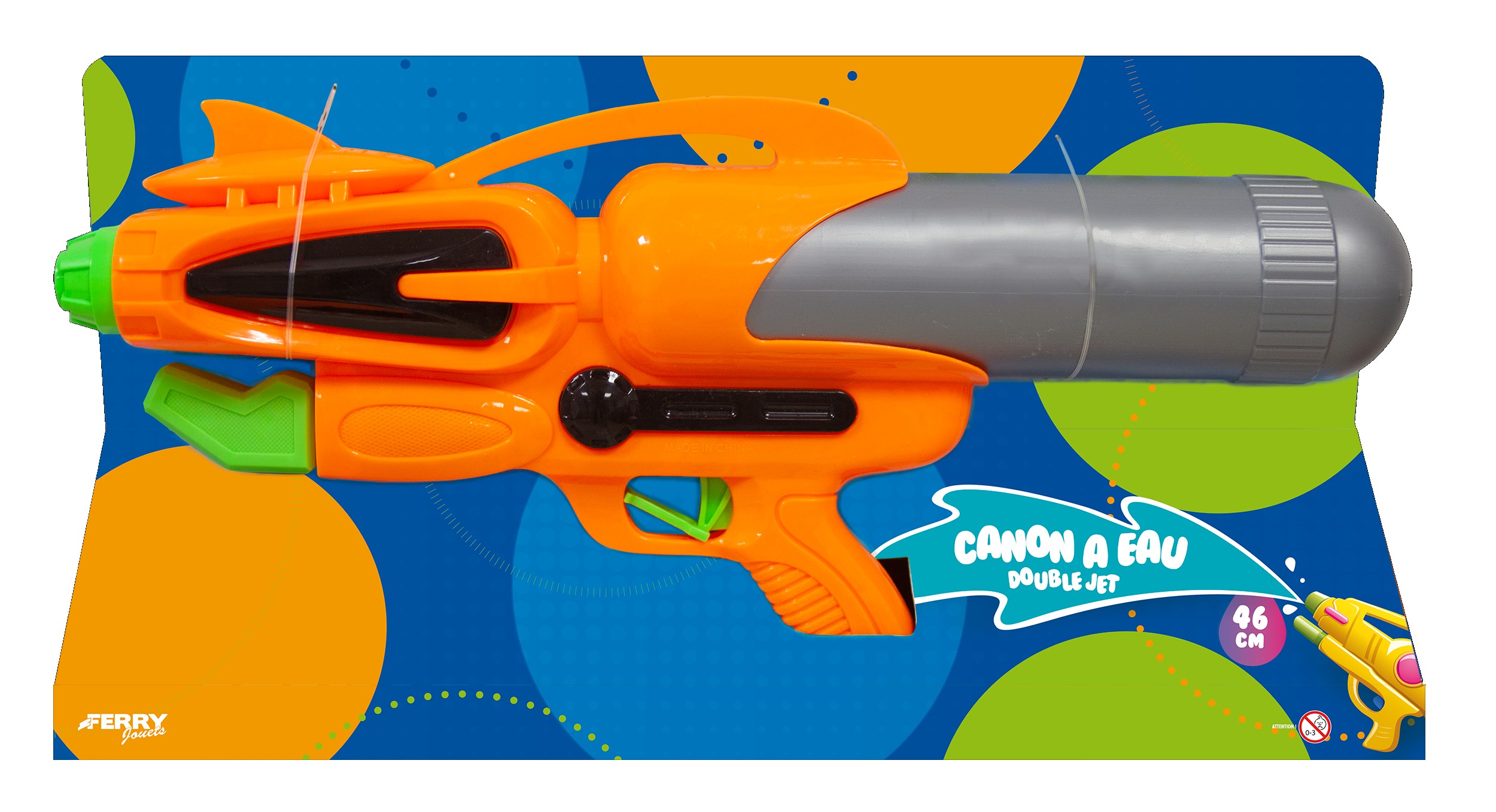 CAÑÓN DE AGUA DE DOBLE CHORRO DE 46 CM?v=697c0b081cd8e