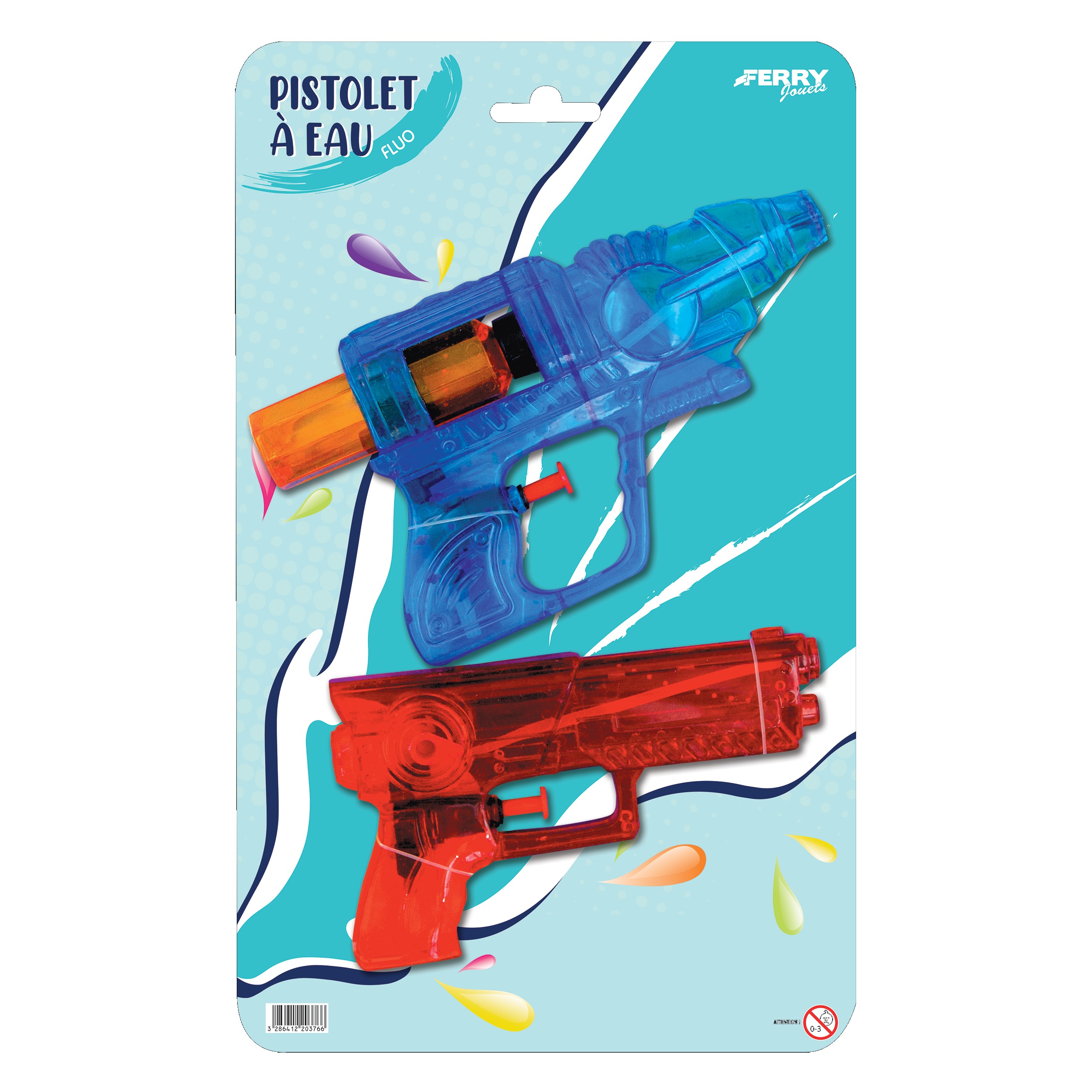 PISTOLAS DE AGUA TRANSPARENTES 19CM / 15CM?v=697c0b0789044