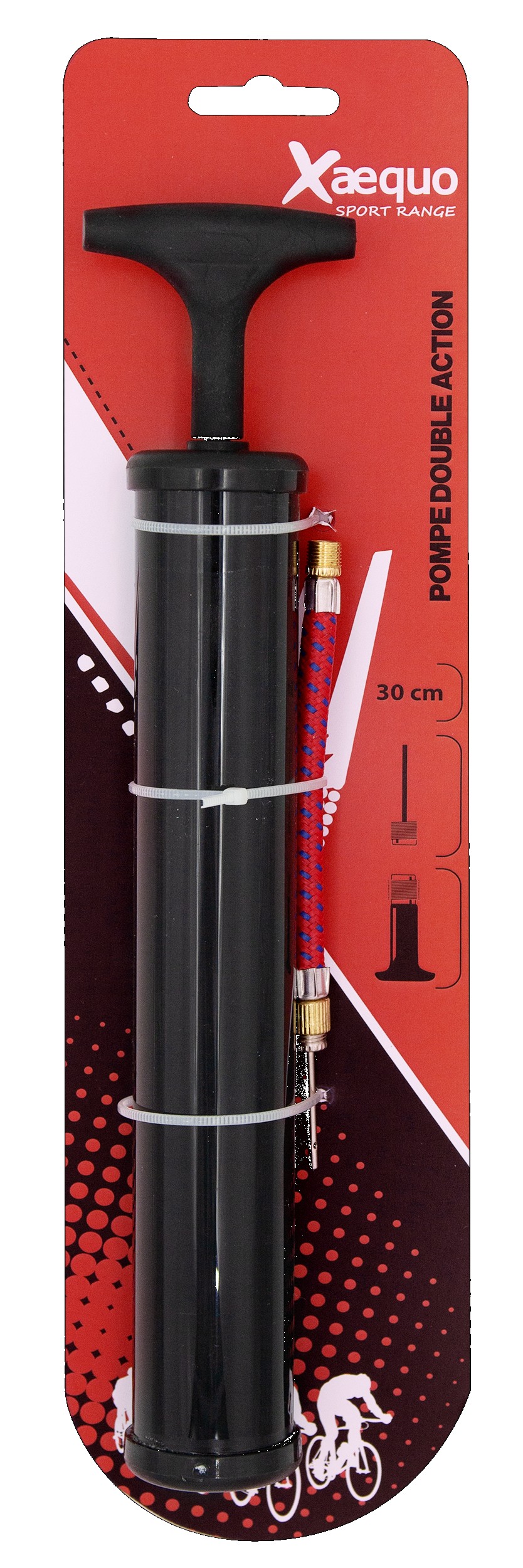 BOMBA DE 30 CM + ACCESORIOS PARA BICICLETA XAEQUO?v=697c0b0833662