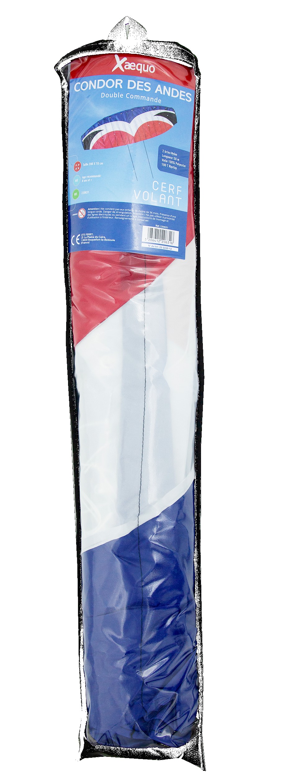 PARAFOIL 200X70CM CÓNDOR DE LOS ANDES DC?v=697c0b05e7c9e