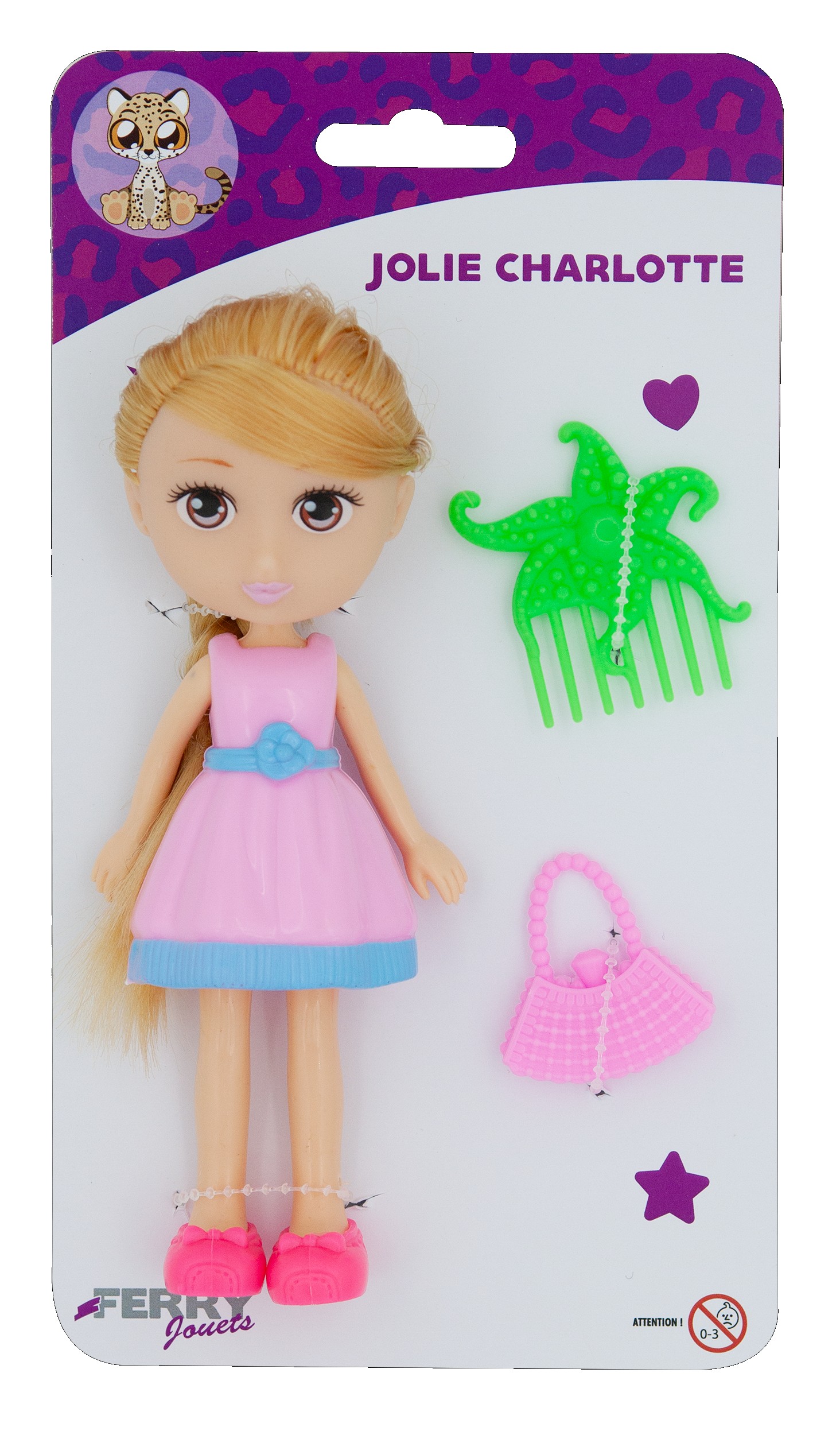 MUÑECA PRETTY CHARLOTTE 16CM + ACCESORIOS?v=697bed09b0641