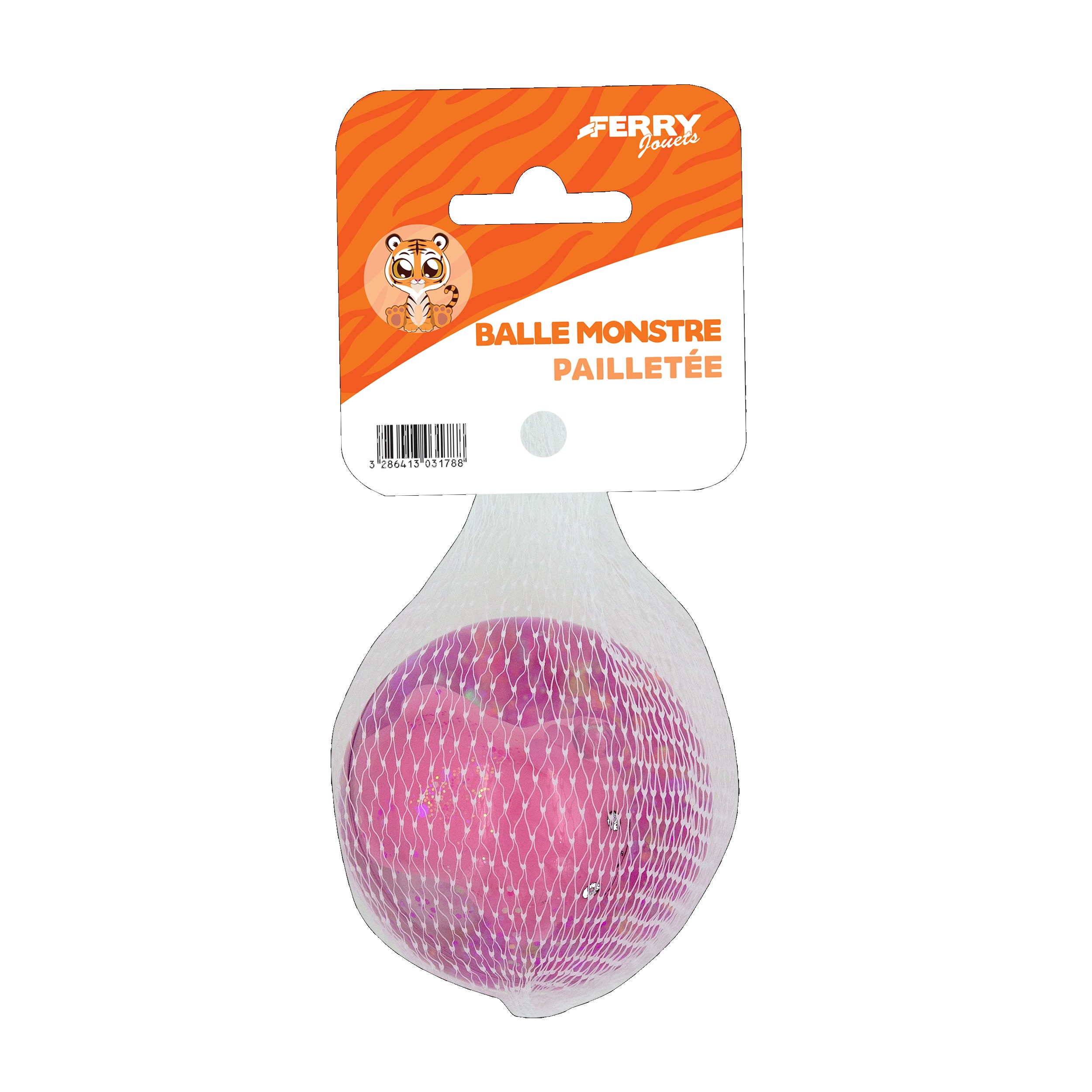 BOLA DE MONSTRUO BRILLANTE DE 6 CM DE DIÁMETRO?v=697c0b0a95657