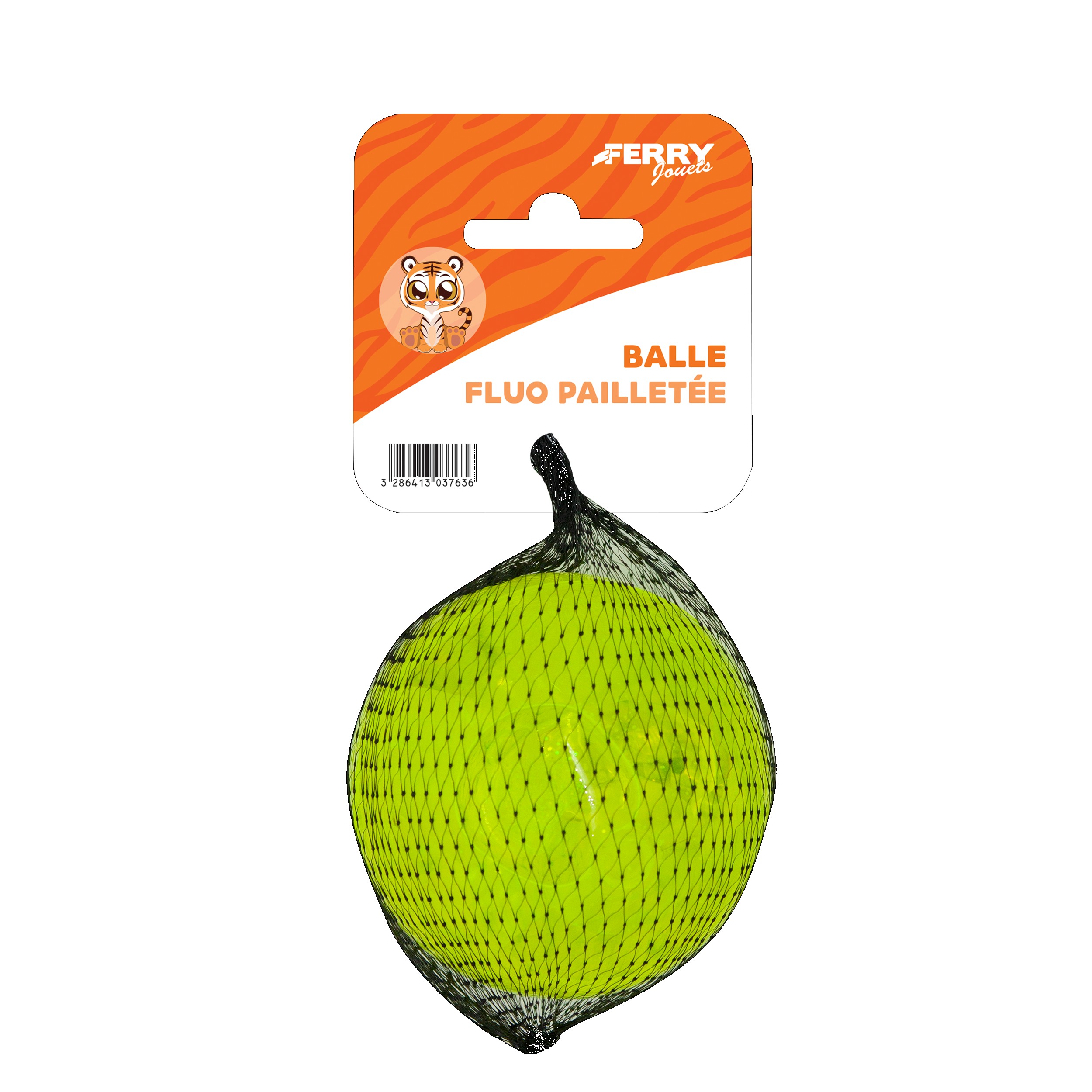 BOLA FLUORESCENTE BRILLANTE, 7,5 CM DE DIÁMETRO.?v=697c0b0a8955d