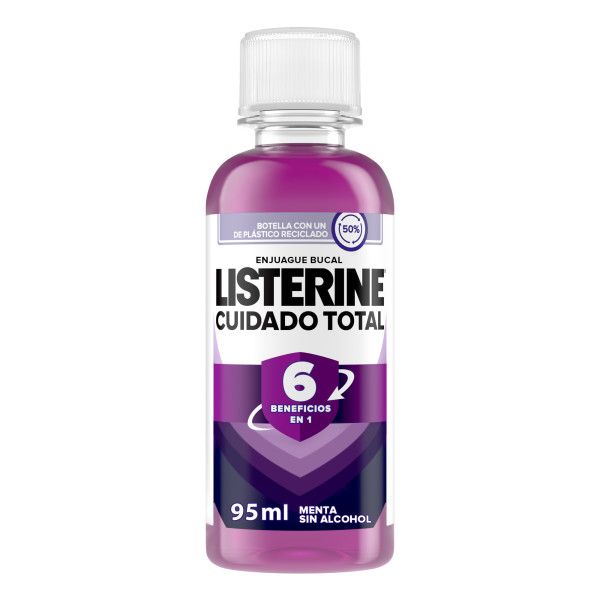 LISTERINE ENJUAGUE MINI 95ML CUIDADO TOTAL