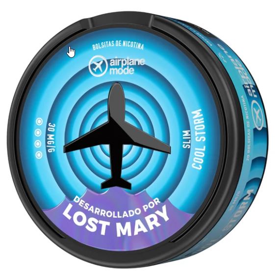 LOST MARY AIRPLANE NICOTINE POUCH TORMENTA FRIA 30?v=69ee6881c815c