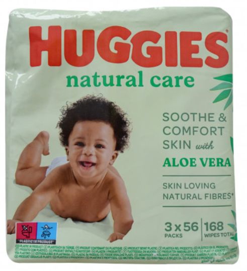 HUGGIES TOALLITAS 3X56 U. NATURAL CARE