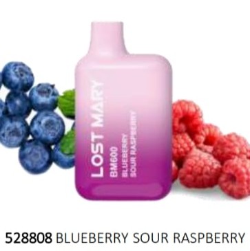 BLUEBERRY SOUR RASPBERRY 20 MG 600 PUFF?v=69b0e16b612ca