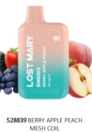 BERRY APPE PEACH MESH COIL 20 MG 600 PUFF?v=69b0e16b7cd64