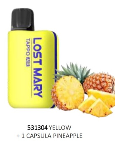 YELLOW + 1 CAPSULA PINEAPPLE 0 MG 600 PUFF?v=69b0e169b2e53