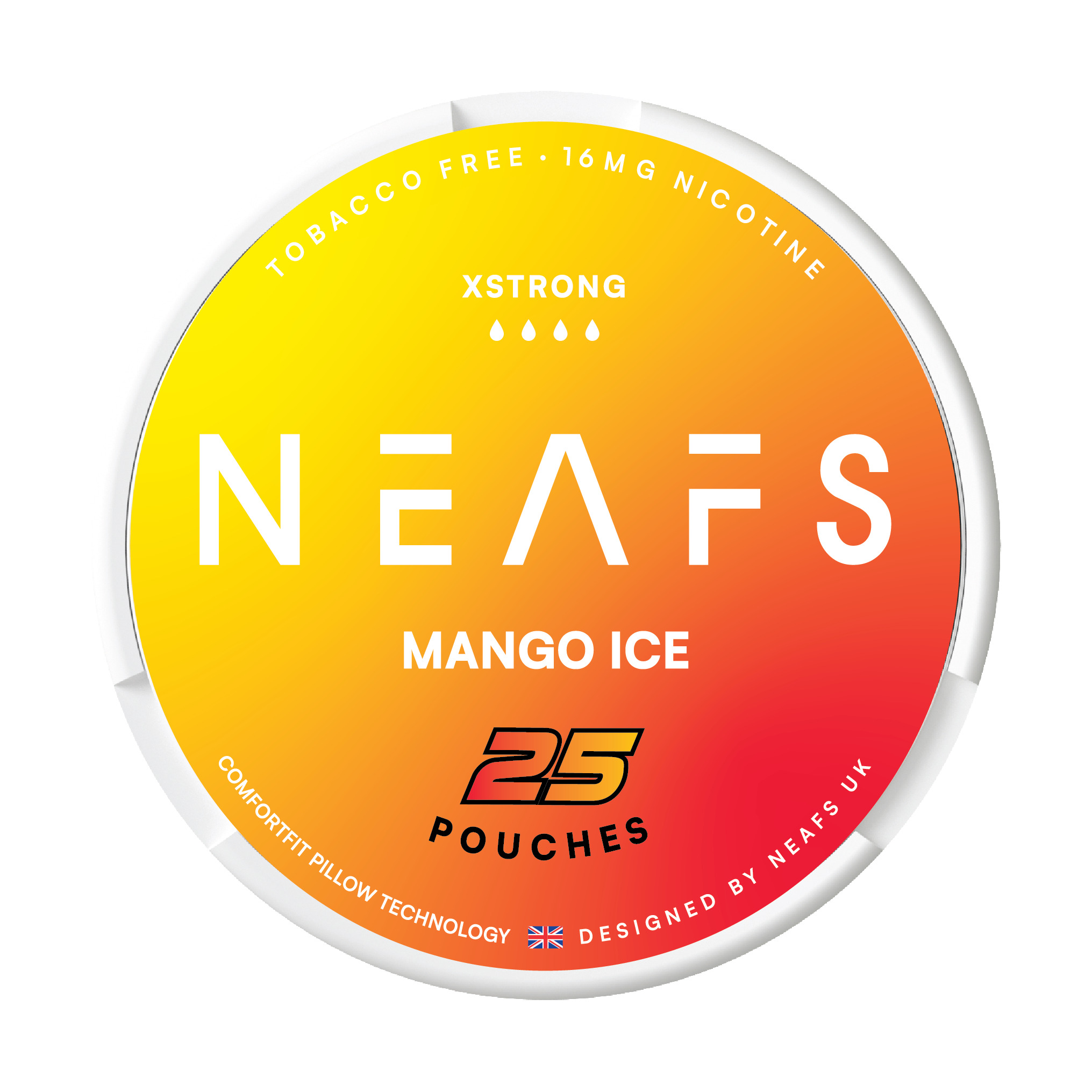 NEAFS POUCHES P25 XSTRONG MANGO HIELO 16MG?v=69ee7a11234cf