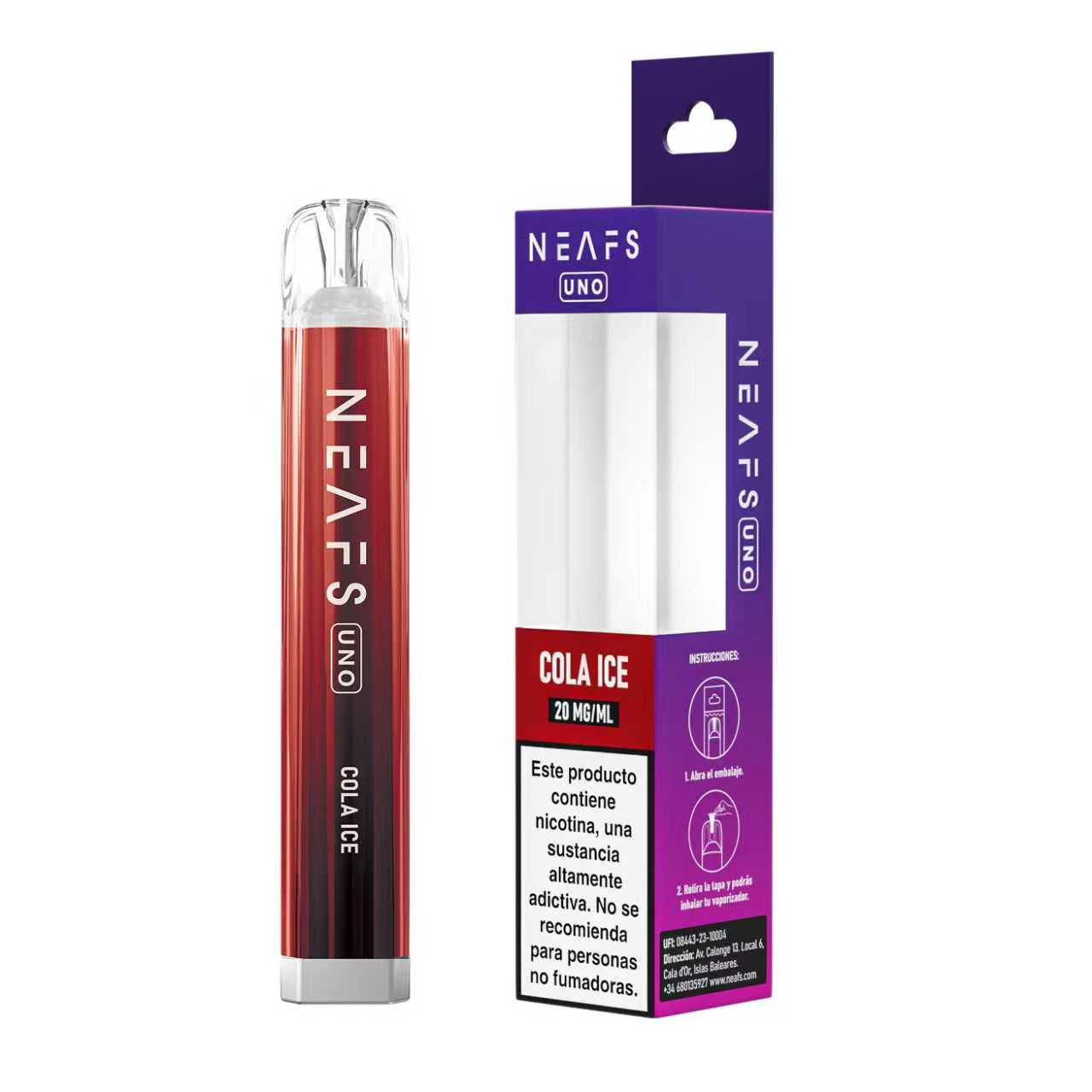 NEAFS UNO COLA ICE 20MG?v=69ee7a10da549