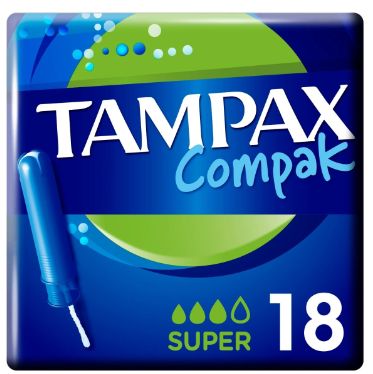 TAMPAX COMPAK SUPER 18U