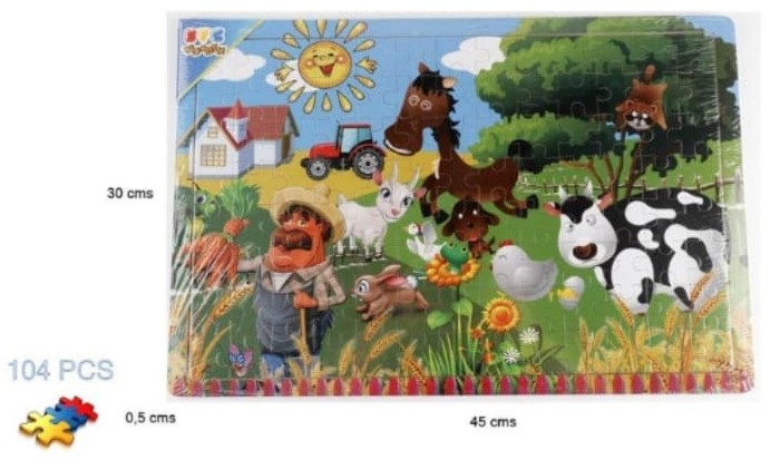 PUZZLE DE MADERA GRANJA 104 PCS?v=69b0e16a0f6ec