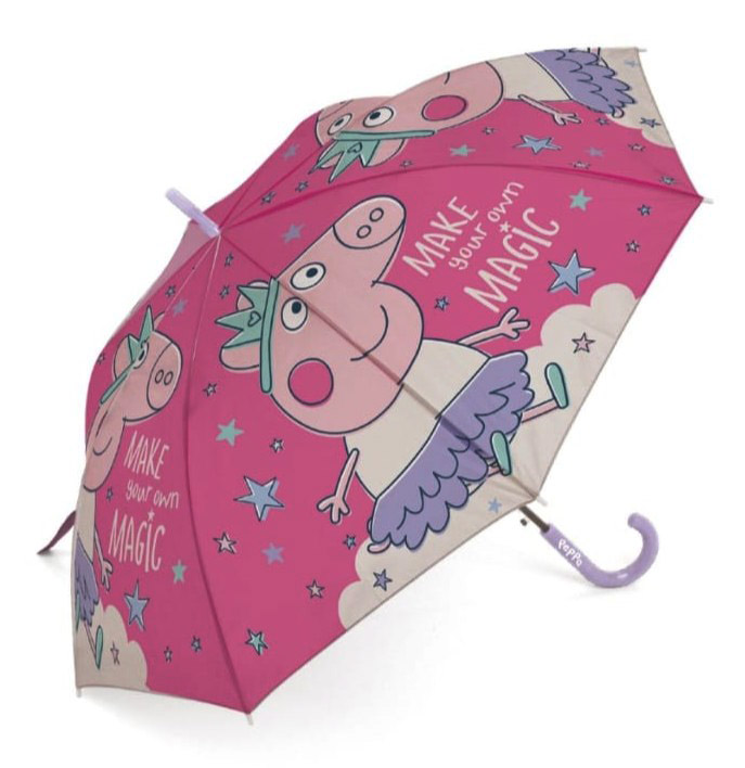 PARAGUAS AUTOMATICO PEPPA PIG 48CM?v=69b5baf7e93eb