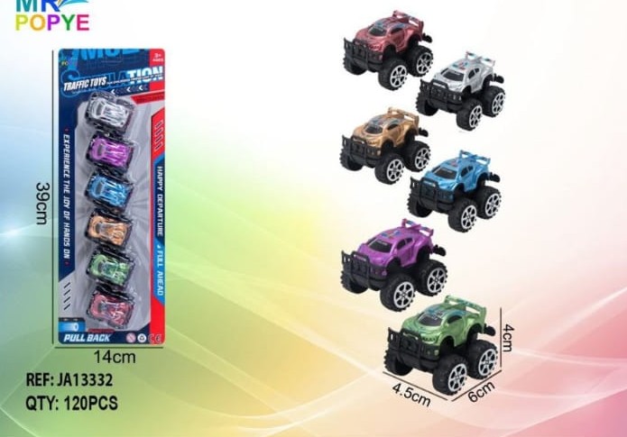 TRAFFIC CARS 6 PCS.?v=69b0e16bb2ba2