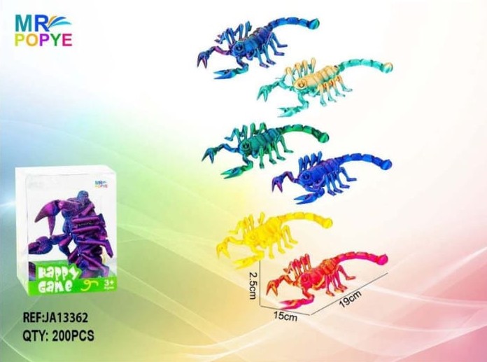 ESCORPIONES 3D 19CM?v=69b8bbc399f6b