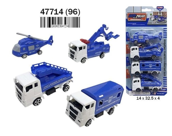 CAMION POLICIA 4 PCS.?v=69b0e16bcb888