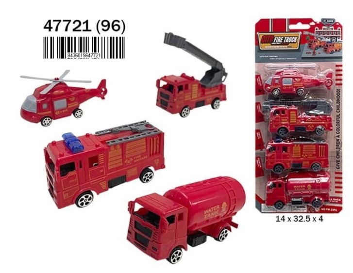 CAMION BOMBERO 4 PCS.?v=69b0e16bcea1a