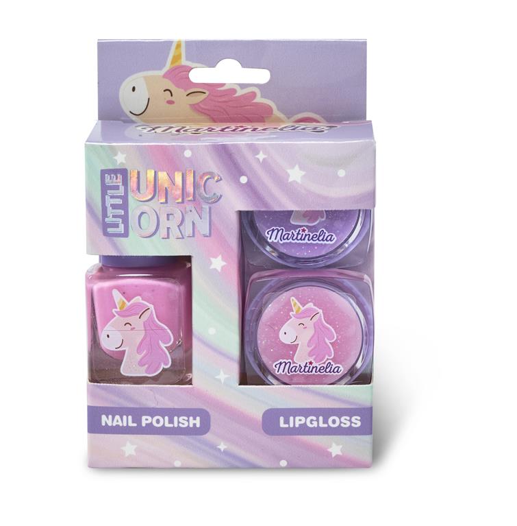 LITTLE UNICORN MINI SET TRIO UÑAS Y LABIOS